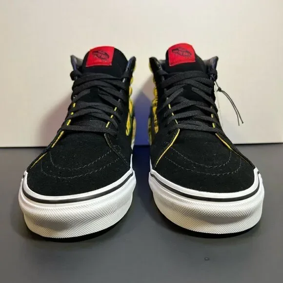 *NWT* VANS x House Of Terror The Shining Men’s Yellow Sk8 Hi Sneakers / Size 10 - Picture 3 of 12